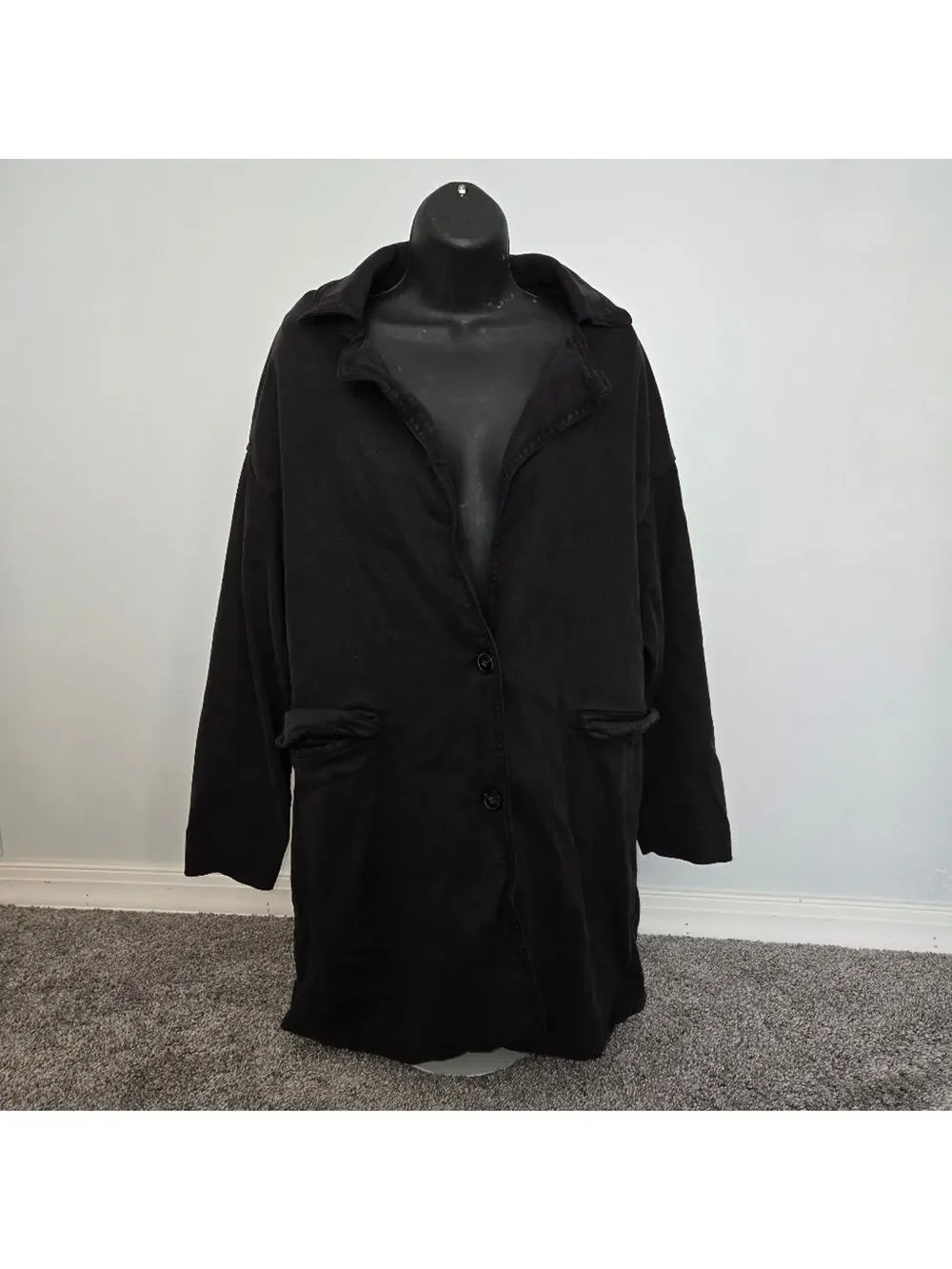 Ba&sh mike oversized two buttons jacket coat US size 6‎